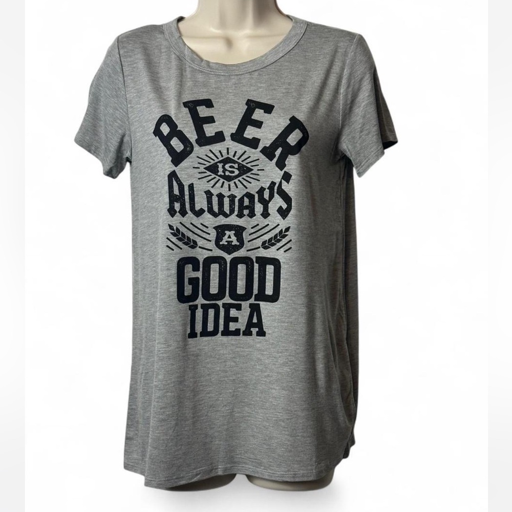 “Beer is Always a Good Idea” Graphic Tee